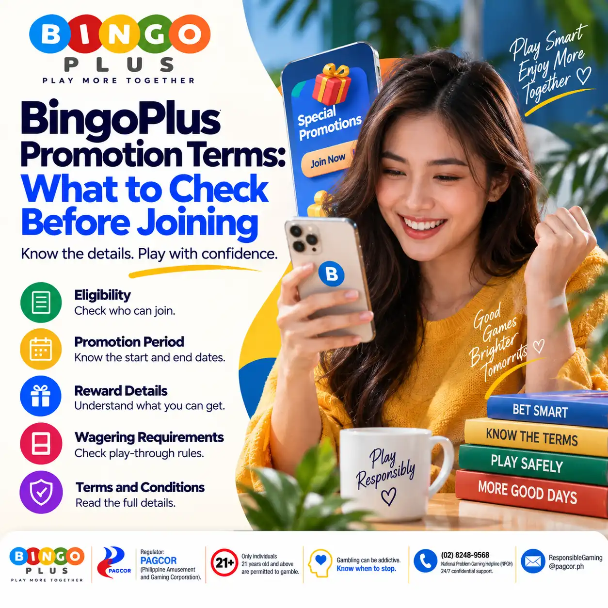 BingoPlus promotion terms and participation conditions guide