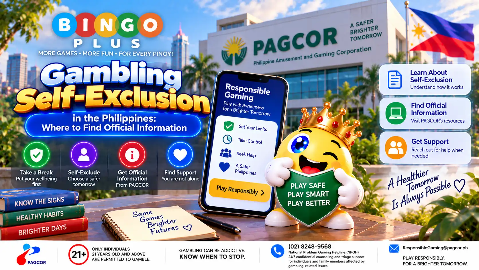 Gambling self-exclusion information and support in the Philippines